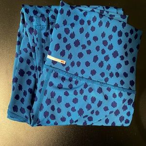 Aerie Chill. Play. Move Patterned Leggings Size Small